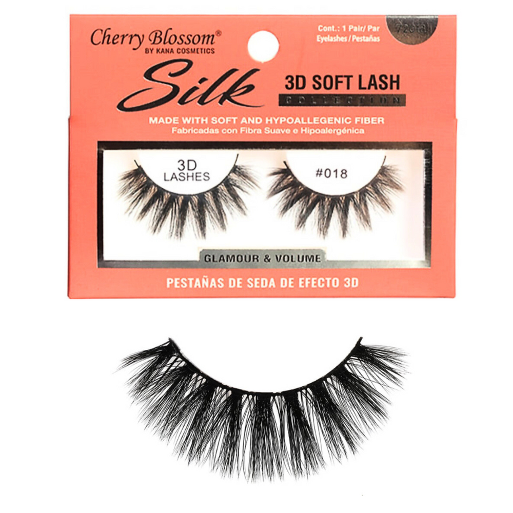 Cherry Blossom Silk Eyelashes 3D