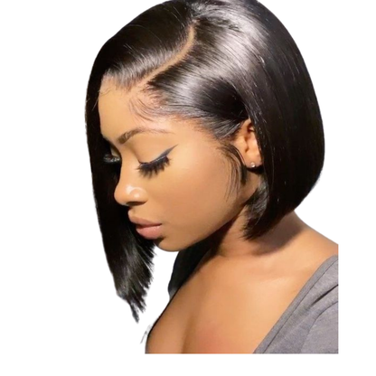 Short Bob Lace Wig straight