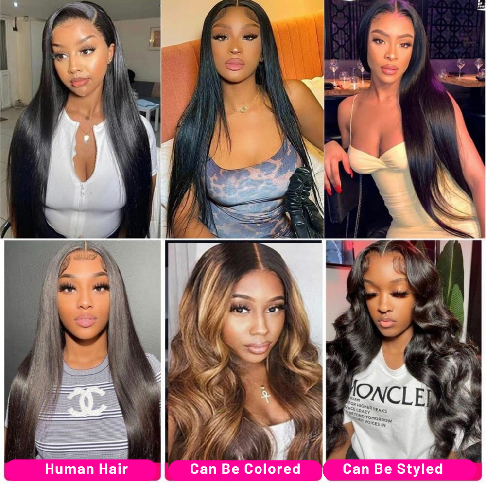 12A Virgin / Raw Hair Extensions Straight Bundle Hair 14"- 28" Full Ends 1 Bundle per pack