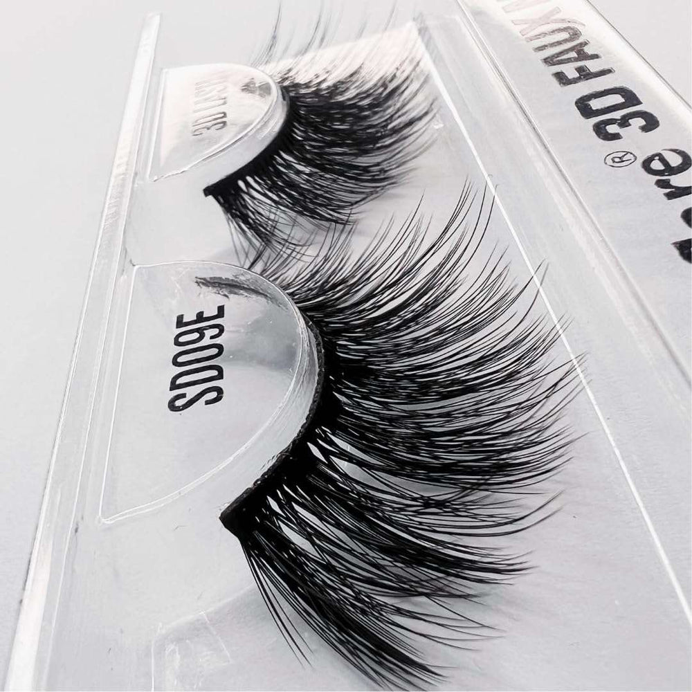 BUY 1 GET 1 FREE-3D Faux Mink Eyelashes Premium Silk Lashes Feather Light Reusable Natural Looking Easy to Apply