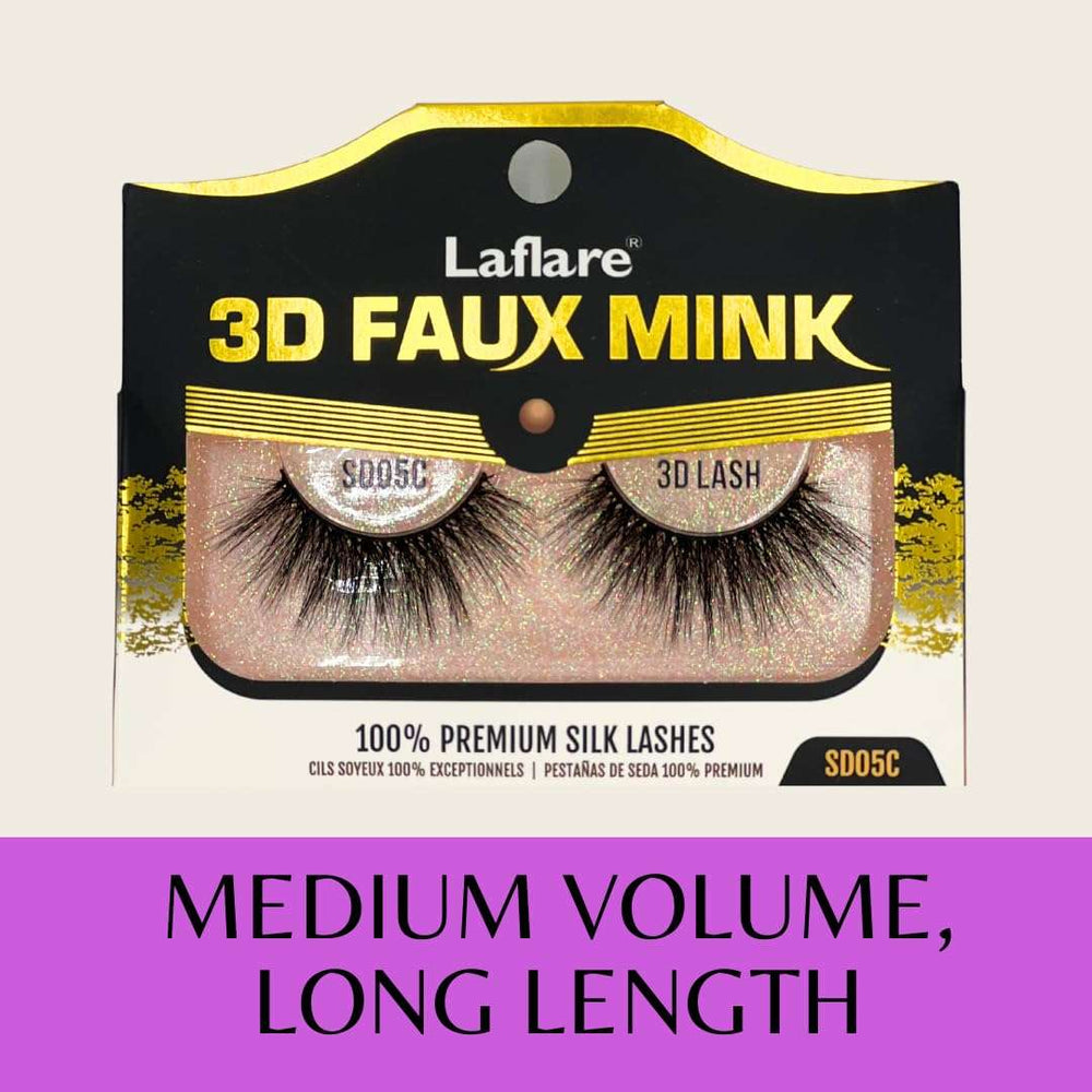 BUY 1 GET 1 FREE-3D Faux Mink Eyelashes Premium Silk Lashes Feather Light Reusable Natural Looking Easy to Apply