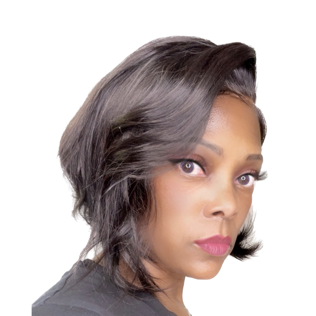 Pre-Cut Bob Lace Front Wig 20 pcs Bundle Full of Products Great Beauty Supplies Items (Amazon) The Boss Hair 49