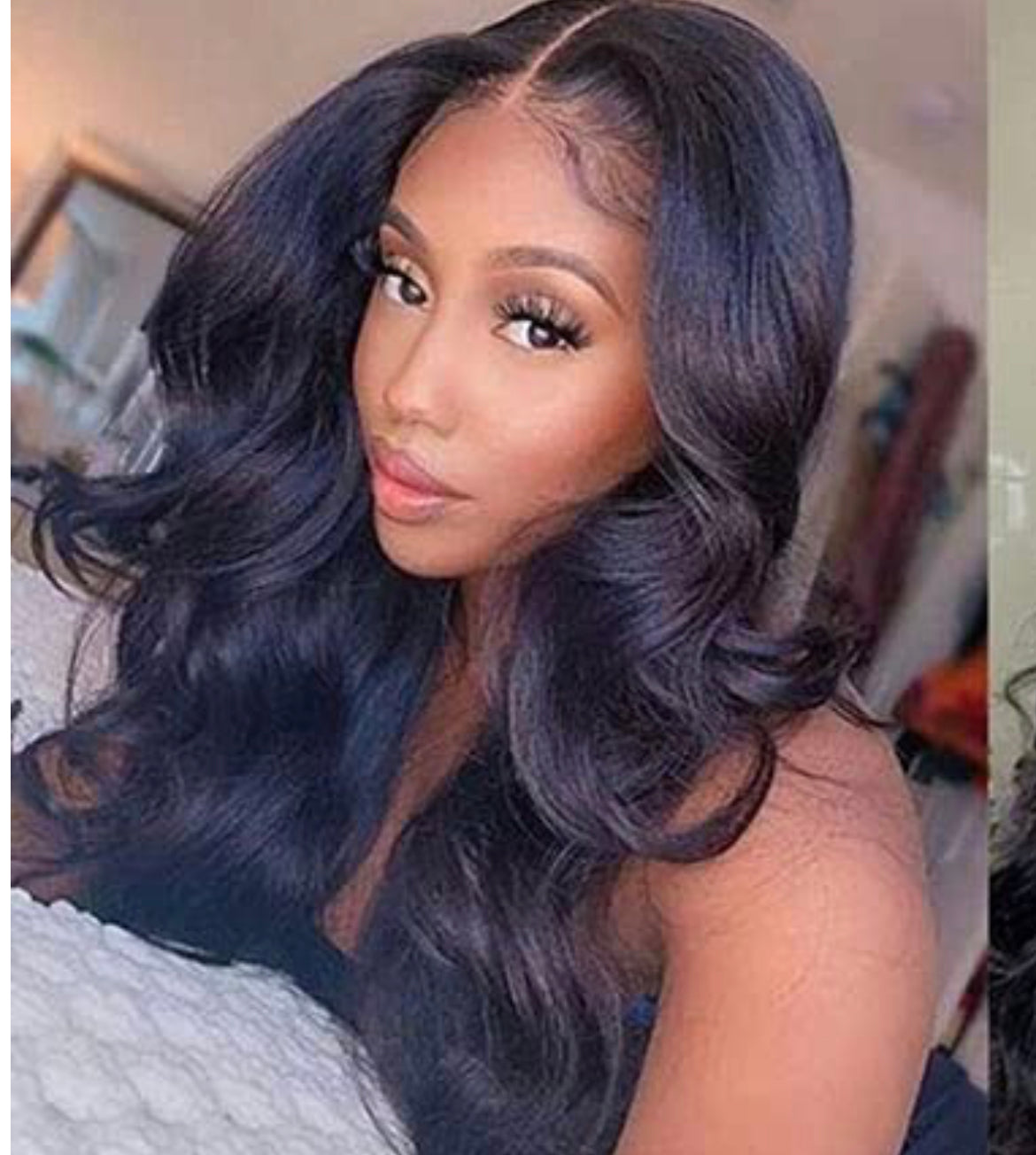 ❤️Used ❤️100% Human Hair HD selling Lace Front Wig 26”❤️